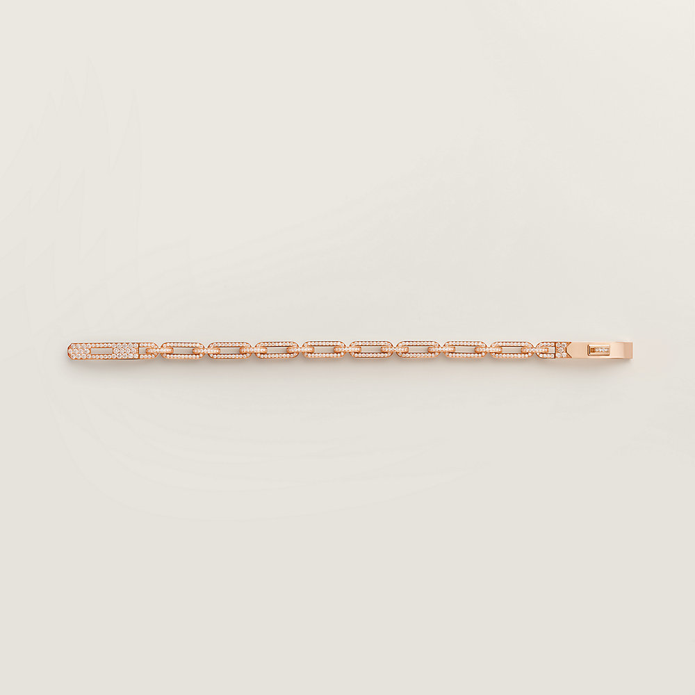 Bracelet Chaîne Rose Rouge Or Rose – Charme Fleur En Alliage, Longueur 21 Cm, Ajustable, Cadeau Romantique - 4